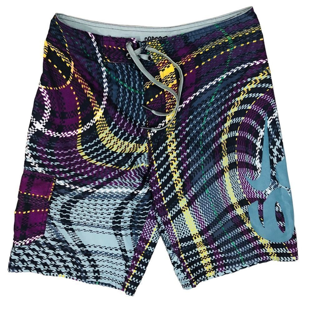 Nike 6.0 Board Shorts Multi-colored Abstract Patterned Men's 30/S